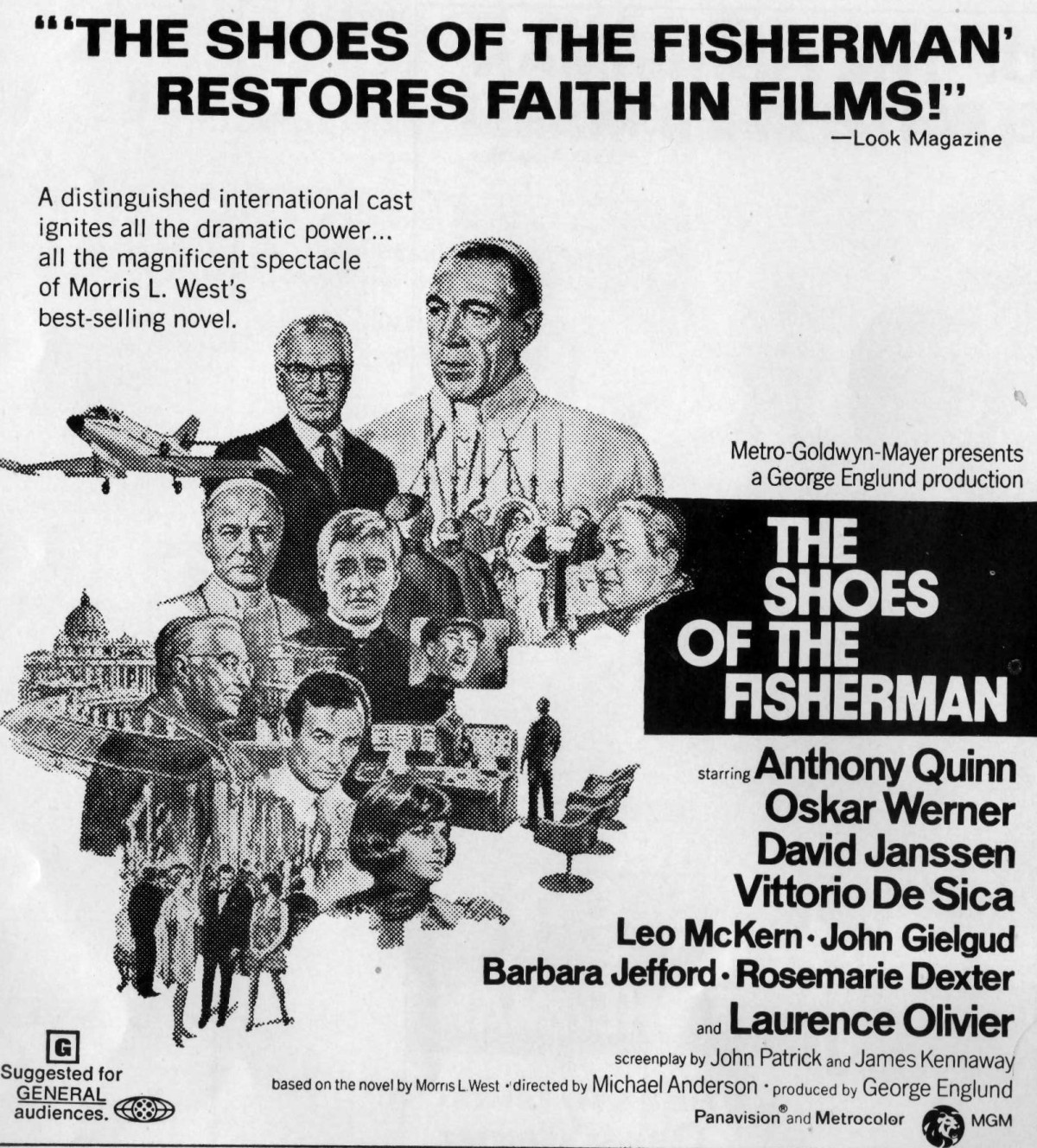Selling Religion – “The Shoes of the Fisherman” (1968)