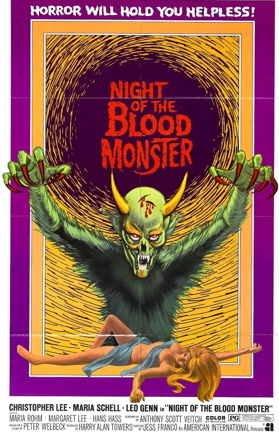 Night of the Blood Monster / The Bloody Judge (1969) ***