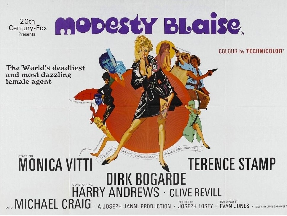Modesty Blaise (1966) ***