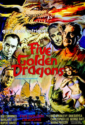 Five Golden Dragons (1967) ***