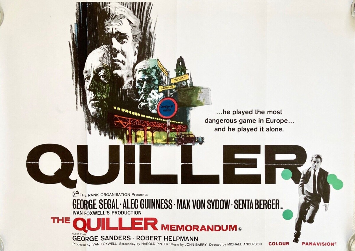 The Quiller Memorandum (1966) ****