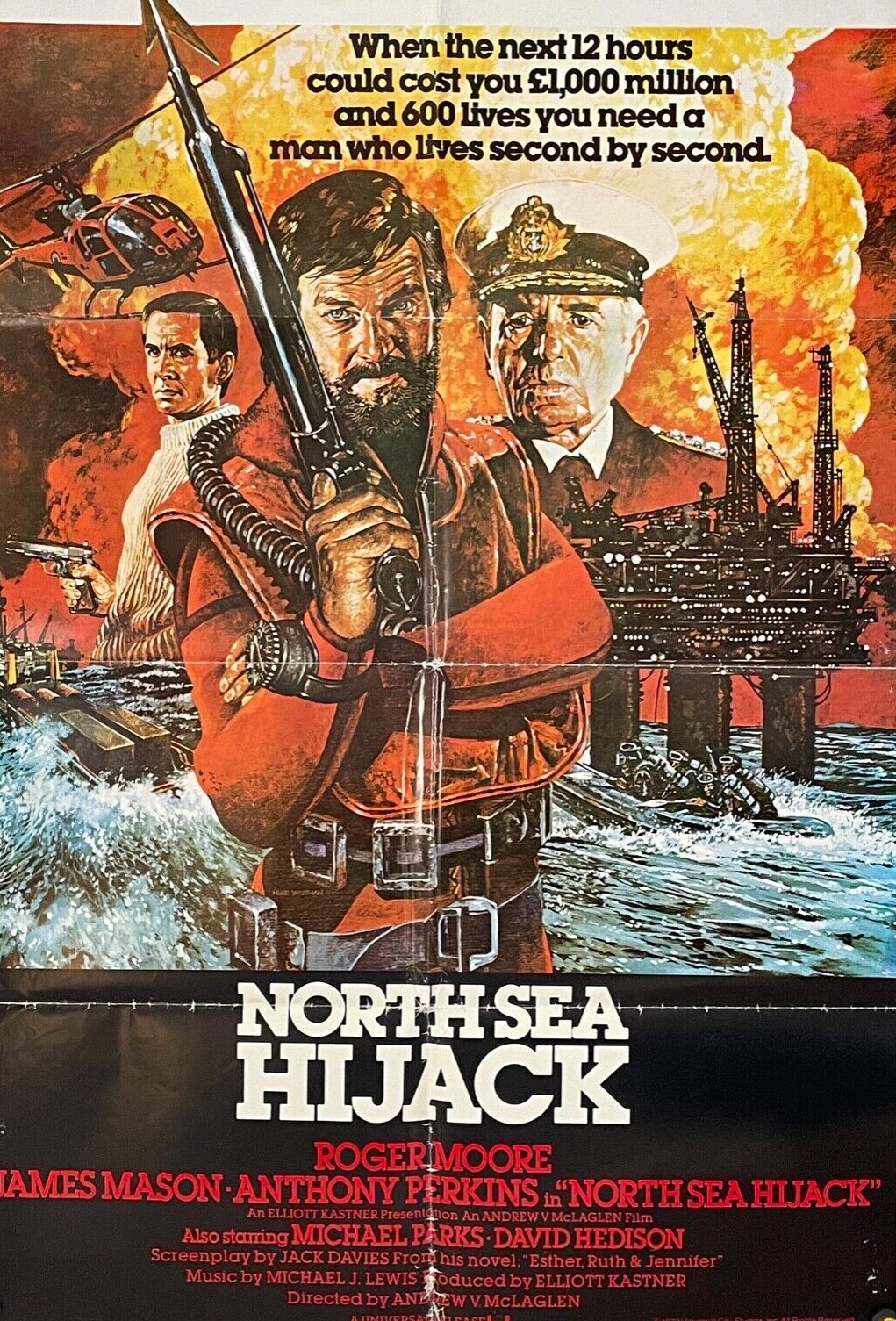 North Sea Hijack / ffolkes (1980) ****